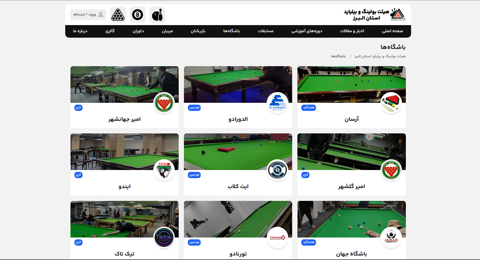 Alborz Bowling and Billiards Association