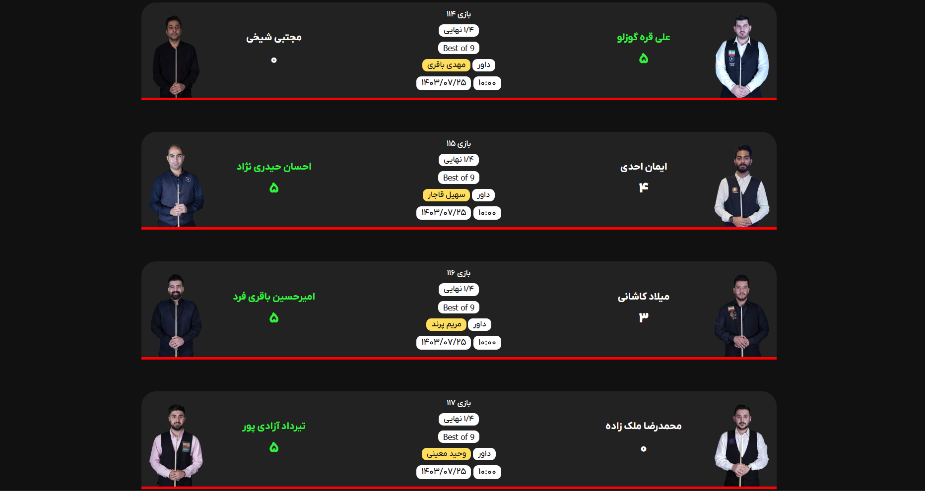 Dizin Open Snooker