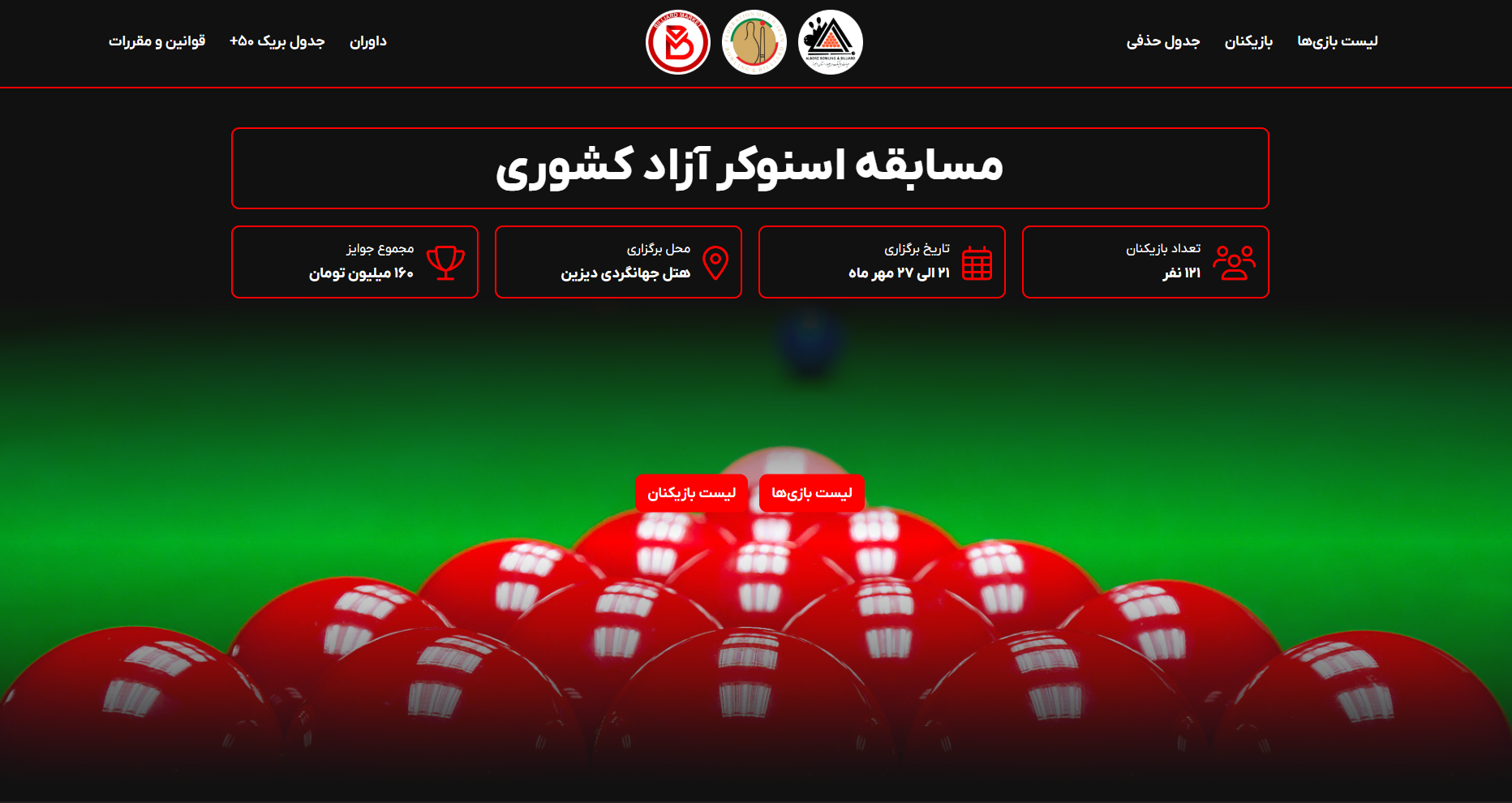 Dizin Open Snooker